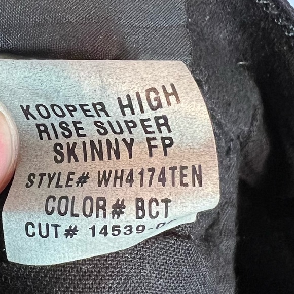 HUDSON High Rise Kooper Super Skinny Jeans 31 - Picture 11 of 11